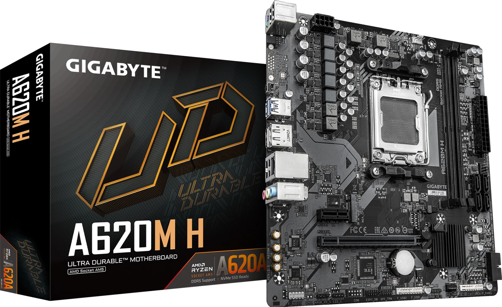 Gigabyte A620M H (Rev. 2.1)